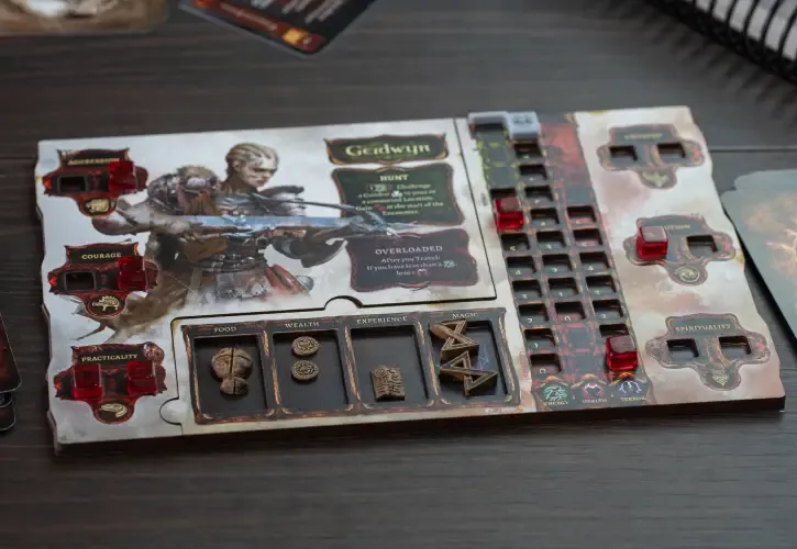 Awaken Realms Tainted Grail: Kings Of Ruin – Black Goat Miniatur-Erweiterung, Für 1–4 Spieler, Ab 14 Jahren